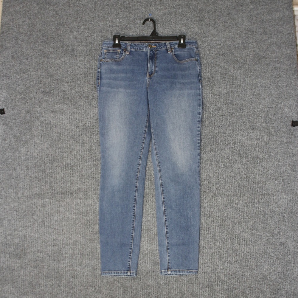 Buffalo David Bitton Jeans Women 8/29 Blue Pursuit Mid Rise‎ Super Soft Skinny